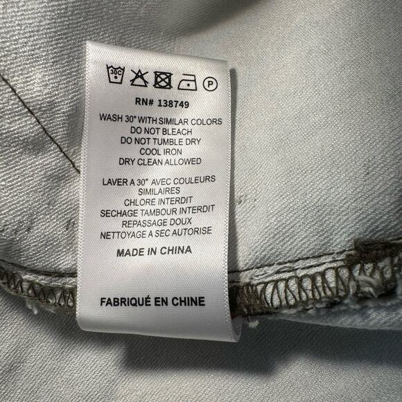 Etienne Marcel Jeans Camo Moto Women’s Size 30 NWT - Picture 5 of 7